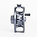 Raprance Fly Fishing Reel 5/6wt - CNC Aluminum Alloy, Ultra-Light, Instant Spool Change Side Button, for Freshwater/Saltwater (Matte Gunmetal Gray)