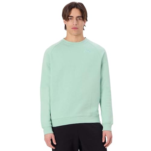 Kappa Sudadera de Hombre Caimali Verde, Talla XL