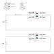 Evemodel 10 STK. Signale LED rot/grün DIY Dwarf Zwergsignale Spur H0 / TT / 00 JTD19-10-EU