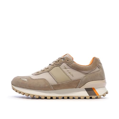 Baskets Teddy Smith beige homme pour vos sorties urbaines et weekends décontractés