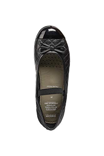 Geox Unisex-Child Plie 49 Quilted Leather Slip-on Ballet Flat Mary Jane4