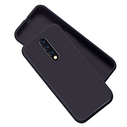 Image of A rtistque Back Cover Case for OnePlus 7 Pro with Camera Protection | Shockproof TPU | Stylish Protective Design | Slim Fit | Ultra Matte | OnePlus 7 Pro Back Cover - Black
