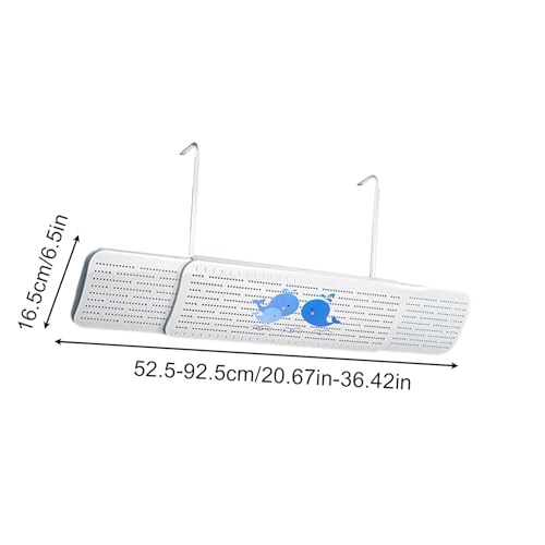 Mini Split Klimaanlagen Luftumlenker | 180° Drehbarer Universal Luftumlenker, Split- Klimaanlagen- Luftstromabweiser- Ablenkblech, Geeignet für Zuhause, Schlafzimmer, Wohnzimmer, Kinderzimme-6