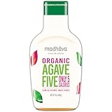 Madhava Naturally Sweet Organic Agave Five Low-Glycemic Sweetener, 16 Ounce