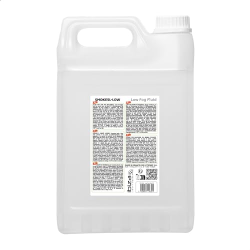 Ibiza - SMOKE5L-LOW - Líquido para máquina de humo BAJA, se queda en el suelo - 5 litros