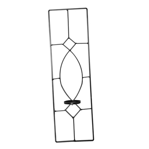 GARVALON 1pc Wall Mounted Candleholder Elegant Wall Hanging Candlestick Decor for Weddings Birthdays and Home Decoration Versatile and Design for Living Room Bedroom Office and Holiday