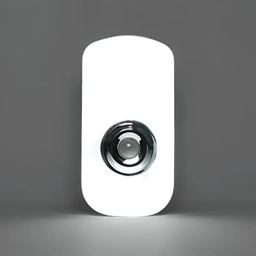 Sensky 3-in-1 Motion Sensor Night Light Plug in Rechargeable Flashlight Emergency Light for Bedroom Bathroom Living Room Stairways Hallways - Cool White