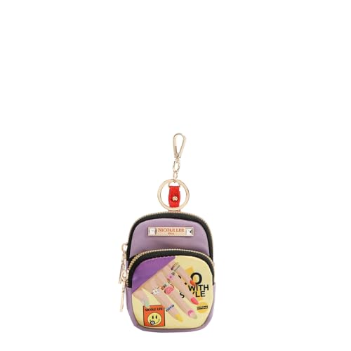 Opiniones y reviews de Mochilas Nicole Lee Top 5. 46 Llavero Nicole Lee Monedero Mini Mochila Print Nail SS25