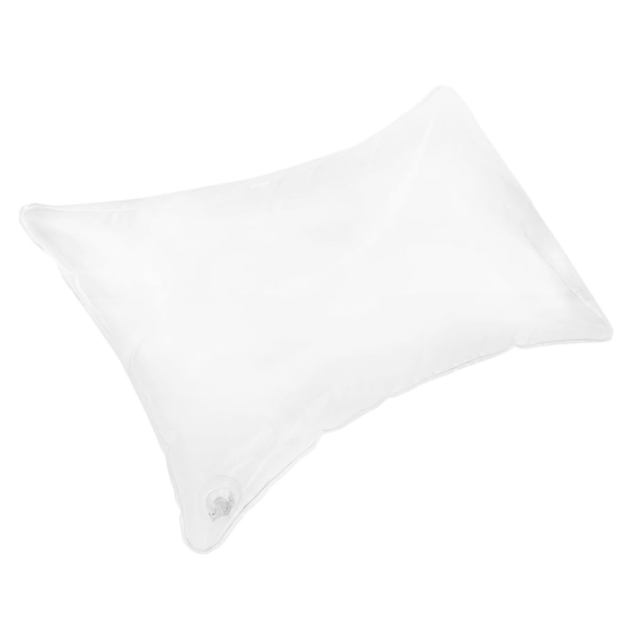 Mikikit 3 Pièces Coussin de Camping Gonflable Transparent Oreiller Portable Flexible pour Voyage Activités Extérieures