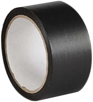 MMS X 20メートルブラックダクトテープのロール: 482個パック