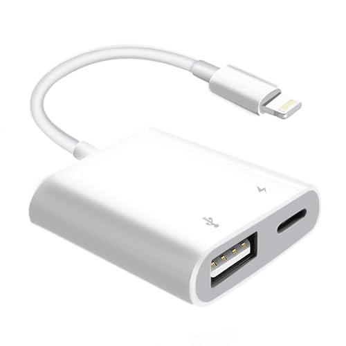 Adaptador Lightning a USB para descargar fotos de la cámara directamente al iPad