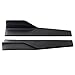 Aishun Dtouch Side Skirts Fits Universal Vehicles Black 450mm Exterior Side Bottom Line Extensions Splitter Lip Car Diffusers