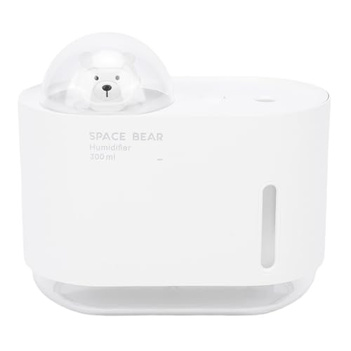 Dpofirs Lindo Animal USB Pequeño Humidificador Cool Mist para Dormitorio Mesita de Noche Blanco - Ideal para el Hogar o Viajes Dpofirs Lindo Animal USB Pequeño Humidificador Cool Mist para Dormitorio Mesita de Noche Blanco - Ideal para el Hogar o Viajes