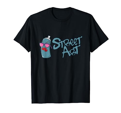 Street Art - Lata de spray estilo graffiti Camiseta