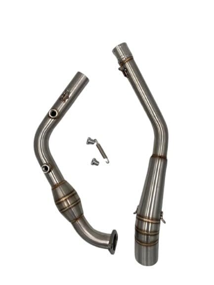 R15v4/M/MT15 BS6 Double Sensor Bend Pipe (Silver)-image-9