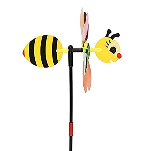 bnf® 2x3D Windmill Wind Spinner Whirligig Outdoor Yard Garden Decor Bee | Windmills & Wind Spinners | Garden Decor | Yard, Garden & Outdoor Living-image-35