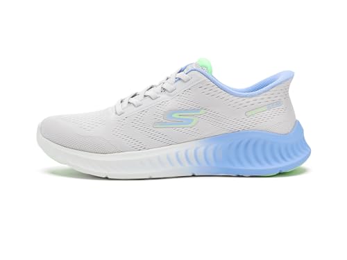 Skechers Skechers Women's Go Walk Now Hands Free Slip-Ins Sneaker, Light Gray, 5