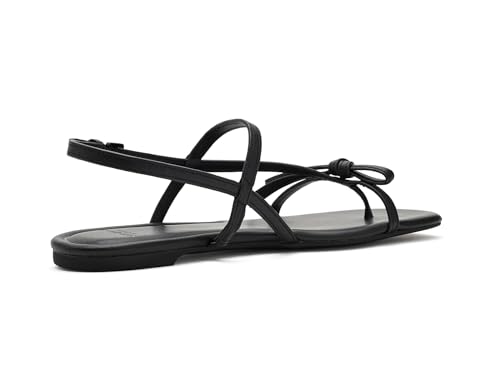 Image of kate spade new york Loop Smooth Leather Flat Sandal