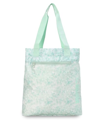 Image of Puma Unisex-Adult Foliage Packable, Shoulder Tote Butterfly-Mist Green-AOP (9153502)