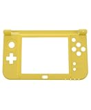  CARCASA INFERIOR PARA NINTENDO NEW 3DS XL AMARILLO FRONTAL CUBIERTA INTERMEDIA