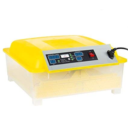 Ravi 2018 Automatic Incubator 48 Eggs Mini Poultry Equipment Chicken Duck Goose Bird Incubation (Yellow)