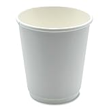 Boardwalk BWKDW8HCUP - Bicchieri di carta a doppia parete, 227 ml, colore: Bianco (500/cartone) immagine
