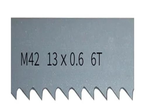 Lame de scie M42 13mm 6TPI évite l'échauffement et la rupture lors du sciage de métaux