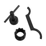 5. Material: metal, hecho de metal duradero, este juego de herramientas resiste un uso riguroso al aire libre