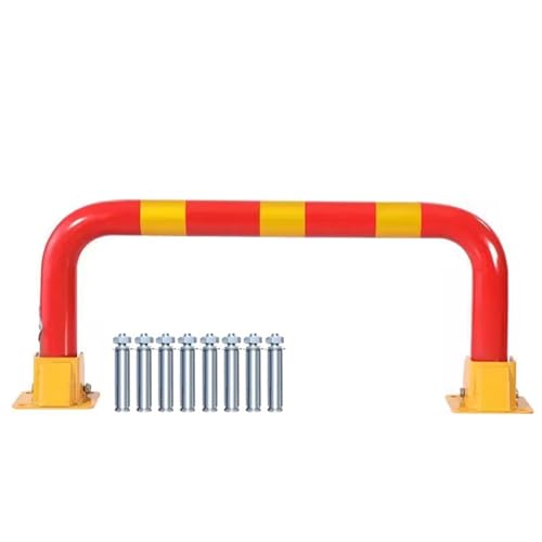 Barre de sécurité pliante pour stationnement de garage avec 8 boulons