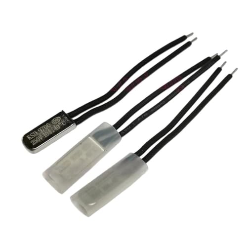 50 �s�[�X/���b�g KSD9700 10A 250V ���x�X�C�b�`�m�[�}���N���[�Y�����T�[���X�^�b�g�T�[�}���v���e�N�^�[ 40-130Degree
