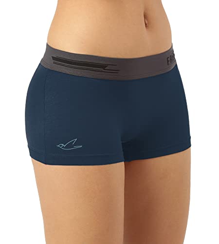 Image of Freecultr Women's Underwear Antibacterial Micromodal Airsoft | Boy Shorts | Ultra-Comfortable Sweat-Wicking & Skin-Friendly Fabric | No Irritation No Itching Stretchable & Breathable