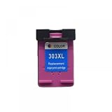 LFBsZC Compatible Ink Cartridge 303XL Compatible with 303 XL 6220 6222 6230 6234 6252 6255 6258 7822 7830 7855 7858 7864 Printer(1pcs Color)