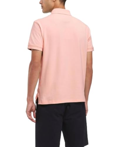 Image of Tommy Hilfiger Men's Short Sleeve Polo Shirts in Slim Fit with Stretch and Organic Pique Cotton