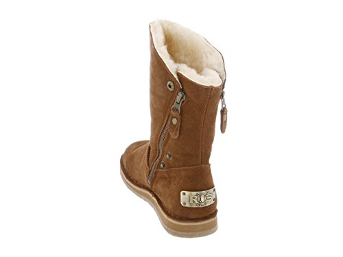 Rj's Fuzzies Women's Chestnut Sheepskin Trixie Boots Rjs-126 Tan #TOP5