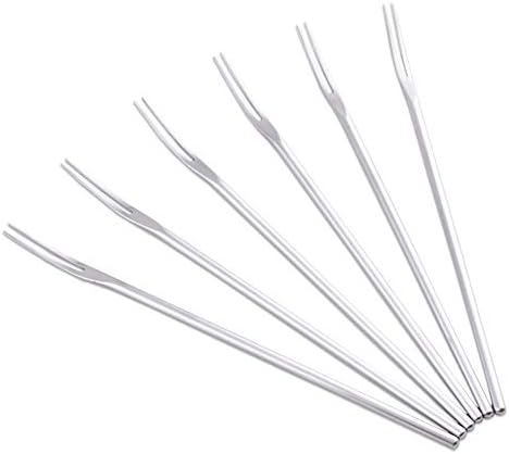 Fruit Dessert Forks Stainless Steel 8.78 Inch Pack of 6