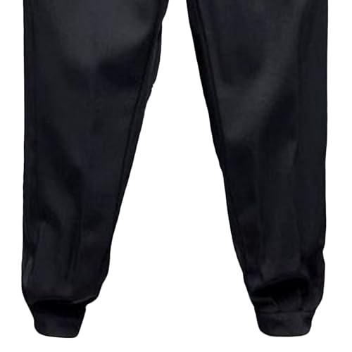 Maiyifu-GJ Men's Lightweight Solid Color Dress Pants Casual Cuffed Ankle Suit Pants Slim Tapered Summer Work Pants​3