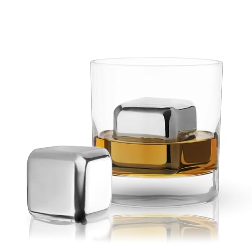 Cubos de enfriamiento grandes de acero inoxidable Innovine, set de 2 miniatura 4