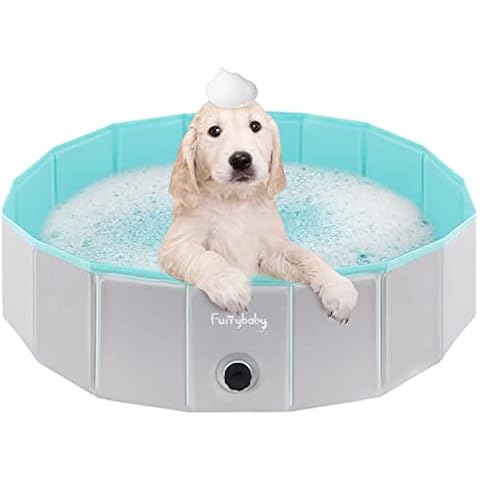 furrybaby Piscina Plegable para Perros Cover