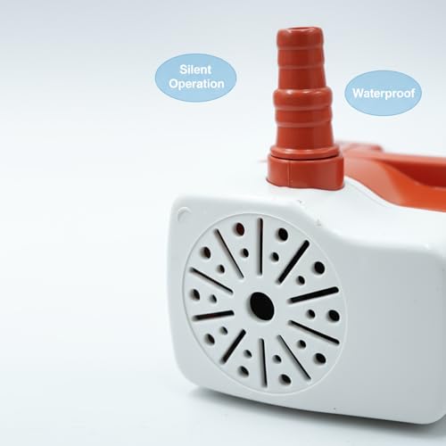 Image of ZAIBTRONIX 18Watt Submersible Water Aquarium Pump - 180V-230V, 1 M Cooler Pump for Desert Air Cooler, Fountains (18 Watt Pack of 1 Pcs) (40 Watt Nimo)