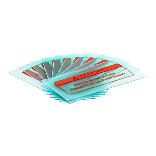 Stamos Vitre de Protection Intérieure Lot de 10 pièces (Firestarter500, Eagle Eye et Blaster, polycarbonate, transparent, 108x59x7,5mm) Cover