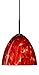 Besa 1BT-757241-LED-BR Transitional One Light Pendant from Sasha Collection in Bronze / Dark Finish,