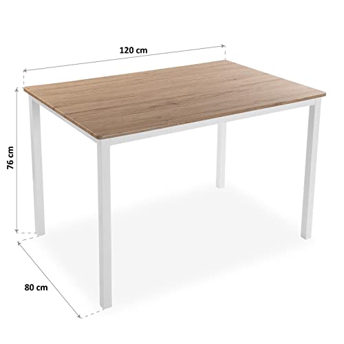 Table de terrasse Versa Amaia pour repas conviviaux au jardin - 4