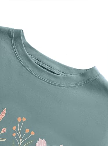Image of Remidoo Oversized Graphic Tshirts for Women Casual Loose Fit Short Sleeve Tee
