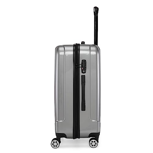 Image of Swissbrand Baden Range Grey Color Hard Medium Luggage