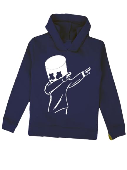 GenericAPN Boys Fleece Hoody T-Shirts Navy P(1)