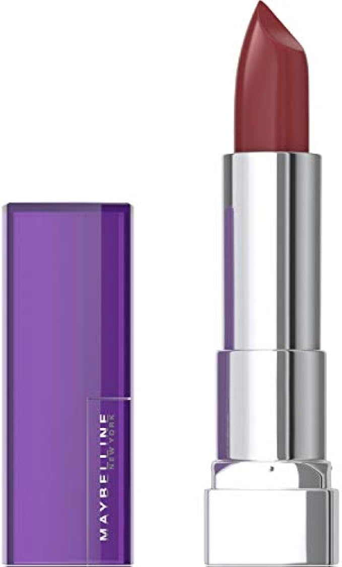 Maybelline Color Sensational Lipstick, Lip Makeup with a Cream Hydrating Lipstick Finish, Plum Perfect, 1 Count (Packaging May Vary)