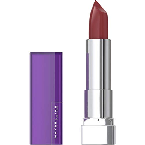 Maybelline Color Sensational Lipstick, Lip Makeup, Cream Finish, Hydrating Lipstick, Plum Paradise, Wine Plum ,1 Count