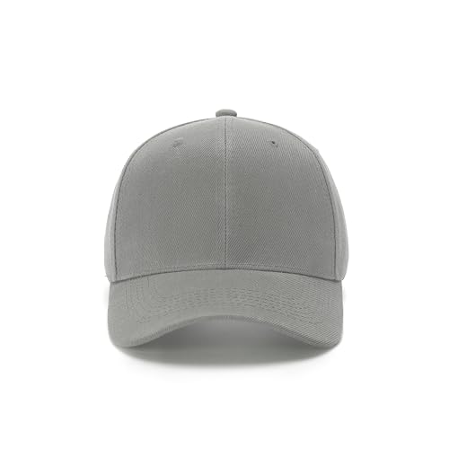 Image of ZH Plain Adjustable Baseball Cap - Lot of 12 Unisex Blank Design Caps