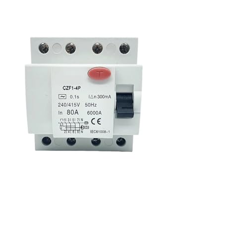 Disjoncteur DIN 4P Type B évite les coupures et micro-coupures 63A