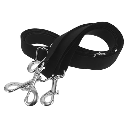 Mikinona 2 Correas Elásticas Ajustables para Patas de Manta de Caballo, Correa Abdominal de Nailon con Doble Broche Giratorio, Longitud 58-132 Cm, Accesorio para Fijación Segura